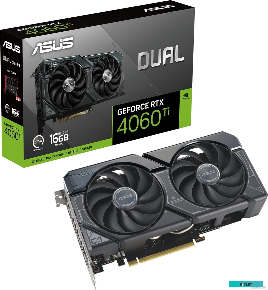 Видеокарта Asus DUAL-RTX4060TI-16G DUAL-RTX4060TI-16G
