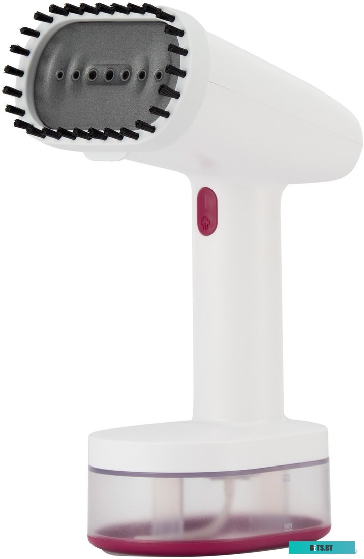 H-HS02890 Отпариватель ручной Hyundai H-HS02890,  белый  / вишневый