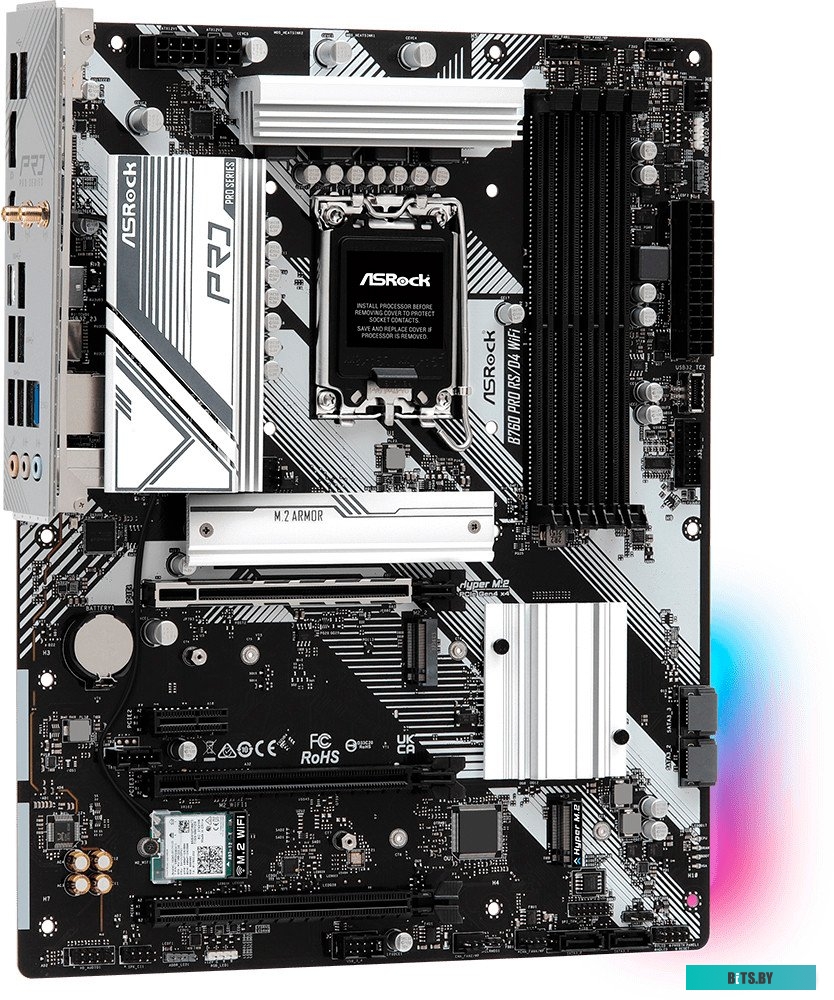 Материнская плата ASRock B760 PRO RS/D4 WiFi