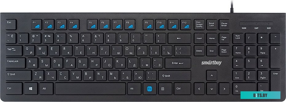 Клавиатура SmartBuy 206 USB Black (SBK-206US-K)