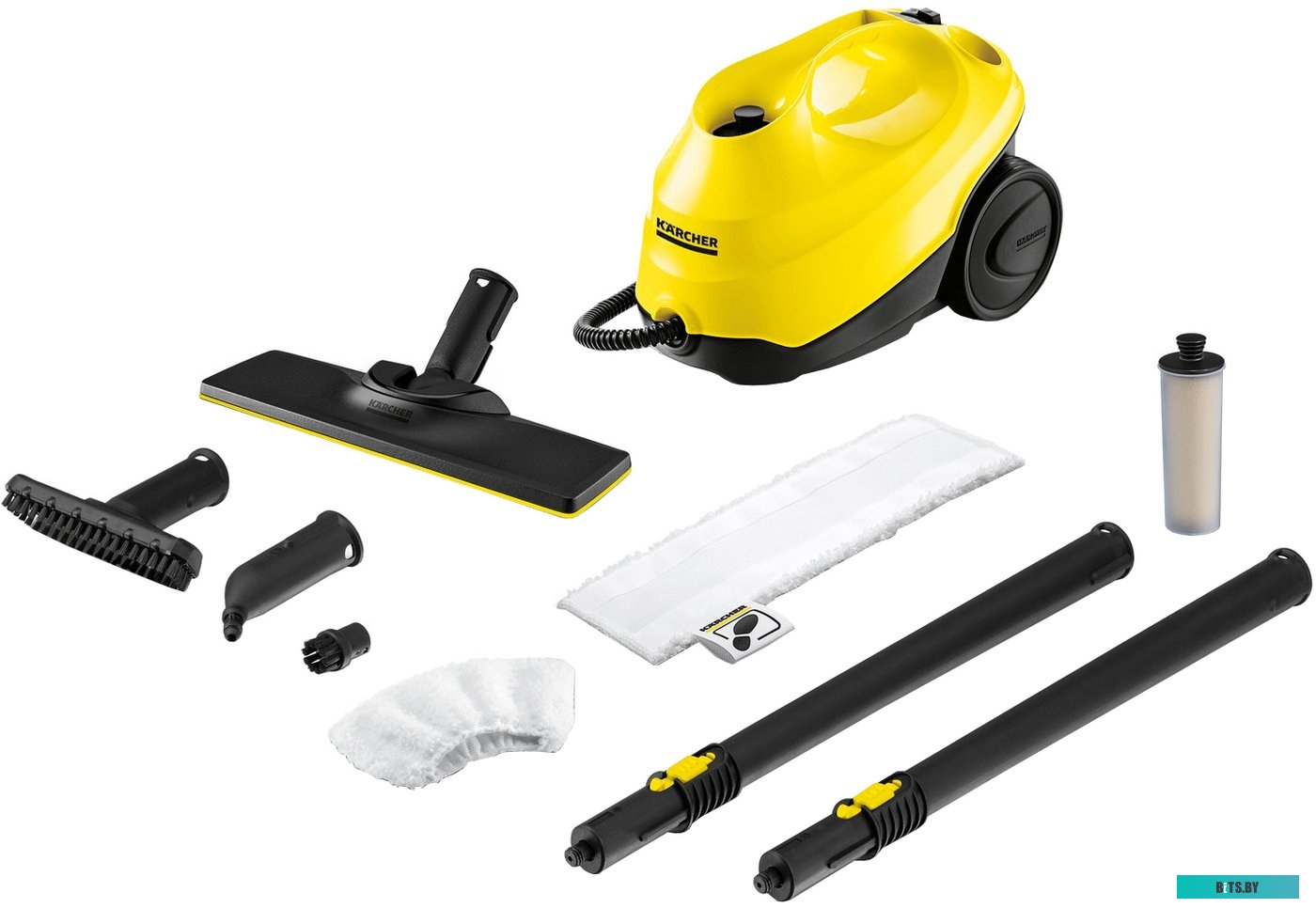 1.513-124.0 Пароочиститель напольный Karcher EasyFix SC 3 2022 1900Вт желтый/черный