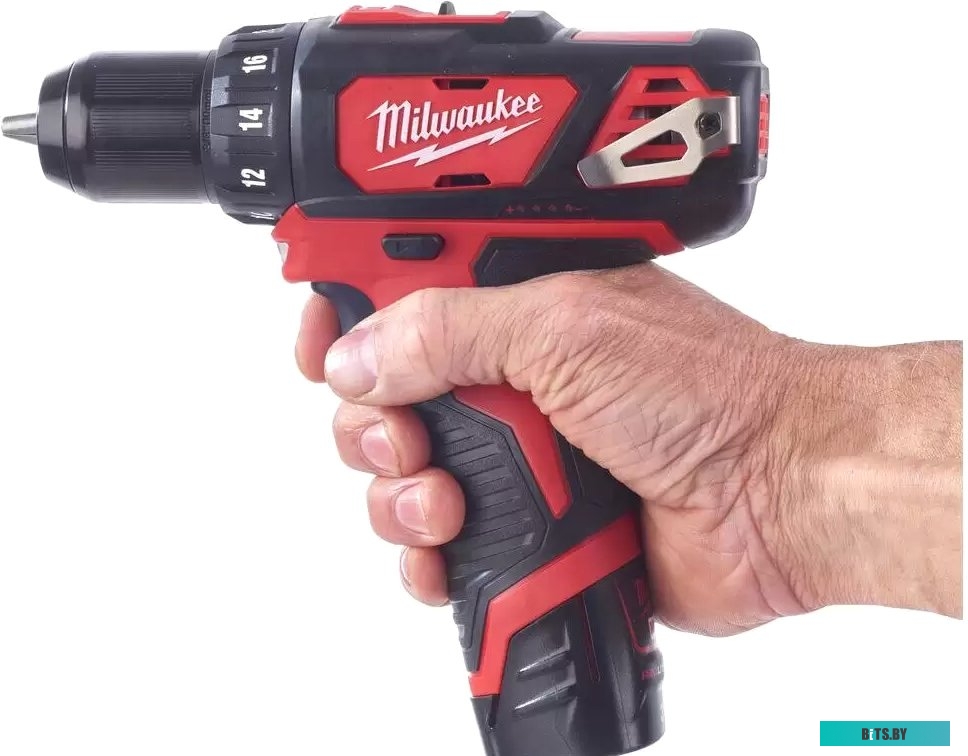 Milwaukee M12 BDD-201C 4933479439 (с 1-м АКБ, кейс)