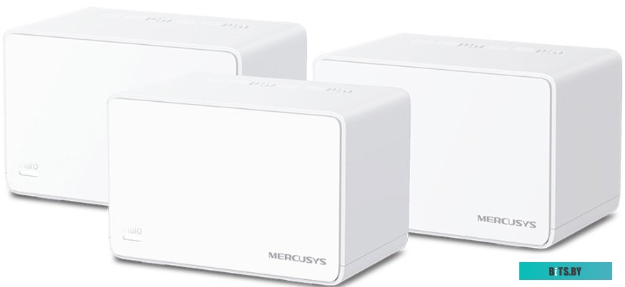 Роутер MERCUSYS Halo H80X(3-pack), AX3000, белый, 3 шт. в комплекте