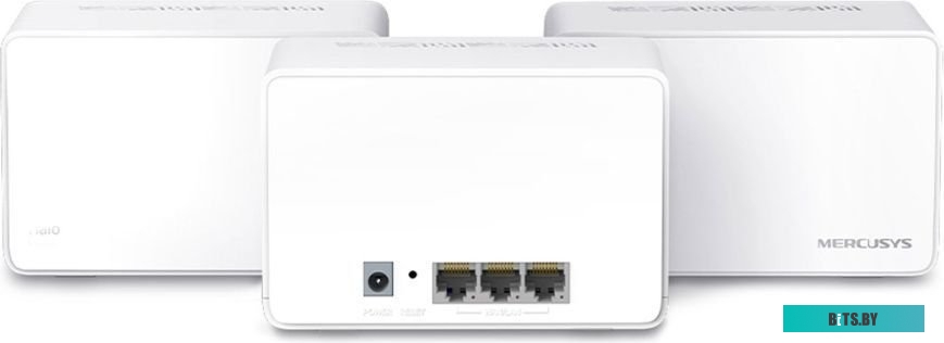 Роутер MERCUSYS Halo H80X(3-pack), AX3000, белый, 3 шт. в комплекте