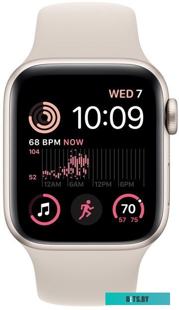 MR9U3LL/A Смарт-часы Apple Watch SE 2023 A2722,  40мм,  сияющая звезда / сияющая звезда [mr9u3ll/a]