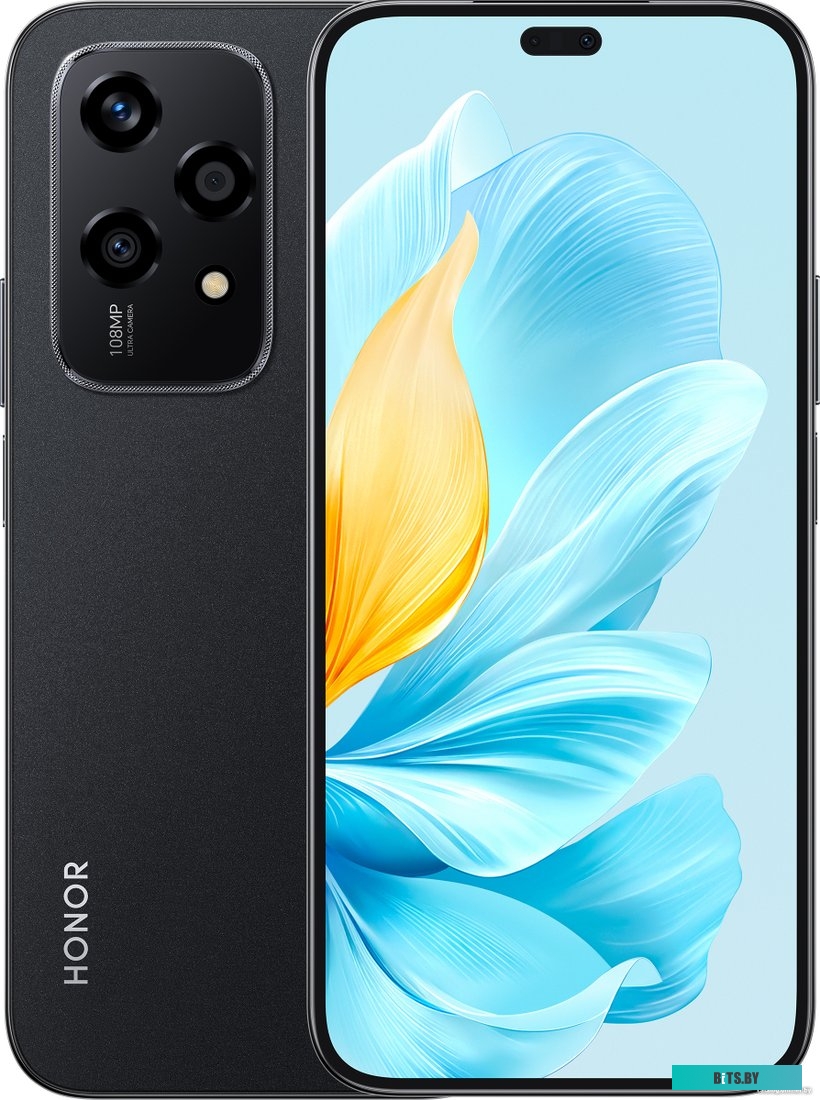 Смартфон HONOR 200 Lite 8GB/256GB полночный черный