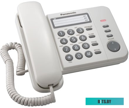 Проводной телефон Panasonic KX-TS2352RUW (белый)
