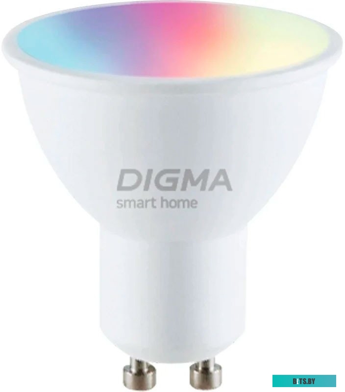 DLL1GU10 Умная лампа Digma L1 GU10 RGB 5Вт 400lm Wi-Fi [dll1gu10]
