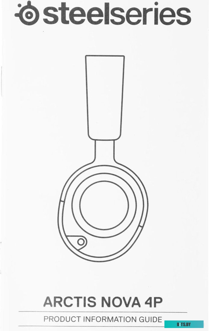 61641 Наушники с микрофоном Steelseries Arctis Nova 4P черный накладные Radio оголовье (61641)