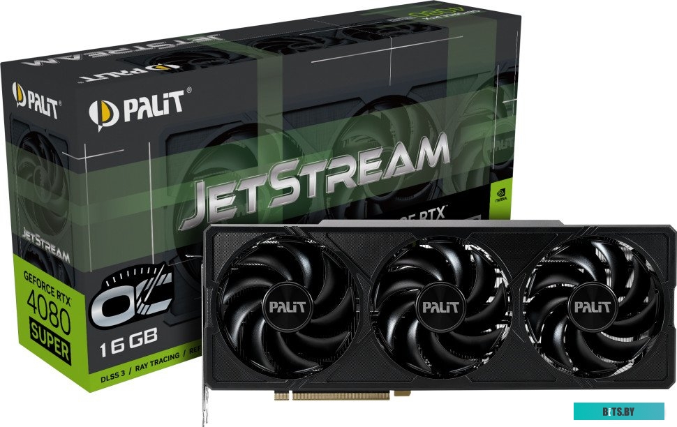 Видеокарта Palit GeForce RTX 4080 Super JetStream OC 16GB NED408SS19T2-1032J