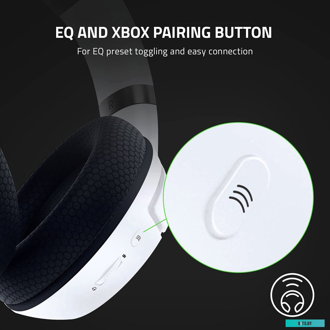 Наушники (Гарнитура) Razer Kaira Xbox (белый) <RZ04-03480200-R3M1>