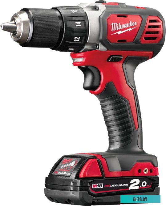 Milwaukee M18 BDD-202C 4933443555 (с 2-мя АКБ, кейс)