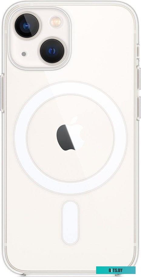 MM2W3ZE/A Чехол (клип-кейс) Apple Clear Case with MagSafe, для Apple iPhone 13 mini, прозрачный [mm2w3ze/a]