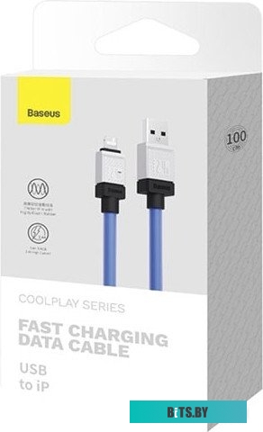 Кабель Baseus CoolPlay Series Fast Charging Data Cable 2.4A USB Type-A - Lightning CAKW000403