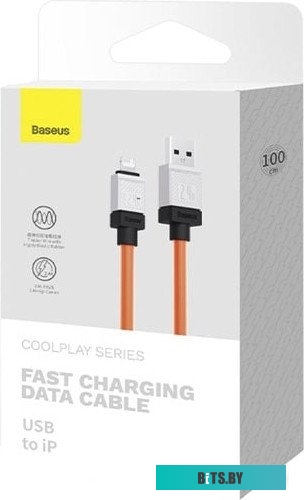 Кабель Baseus CoolPlay Series Fast Charging Data Cable 2.4A USB Type-A - Lightning CAKW000407