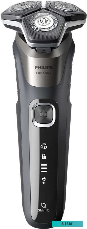 S5887/30 Бритва роторная Philips S5887/30 реж.эл.:3 питан.:аккум. серый/серебристый