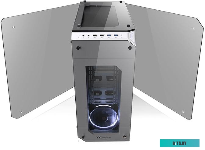 Корпус Thermaltake View 71 Tempered Glass Snow Edition <CA-1I7-00F6WN-00>