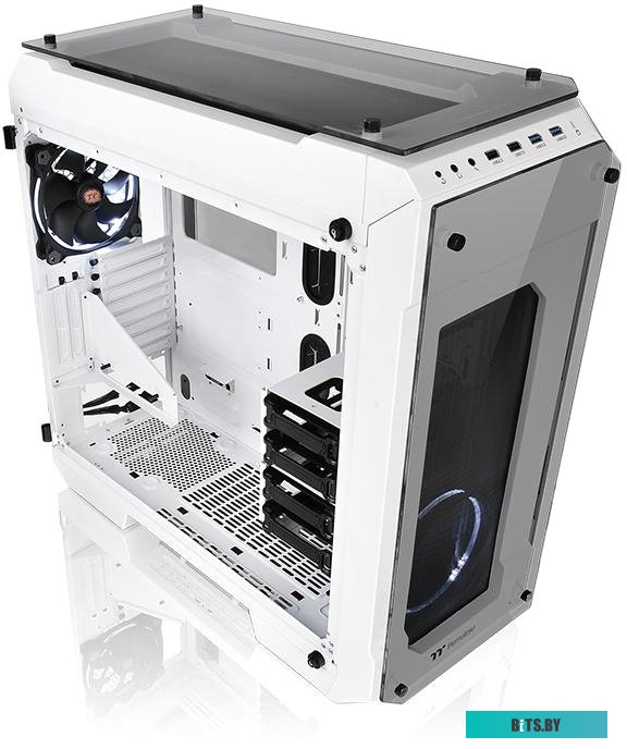 Корпус Thermaltake View 71 Tempered Glass Snow Edition <CA-1I7-00F6WN-00>