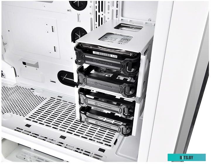 Корпус Thermaltake View 71 Tempered Glass Snow Edition <CA-1I7-00F6WN-00>