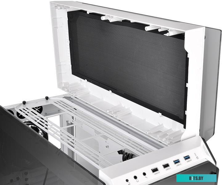 Корпус Thermaltake View 71 Tempered Glass Snow Edition <CA-1I7-00F6WN-00>