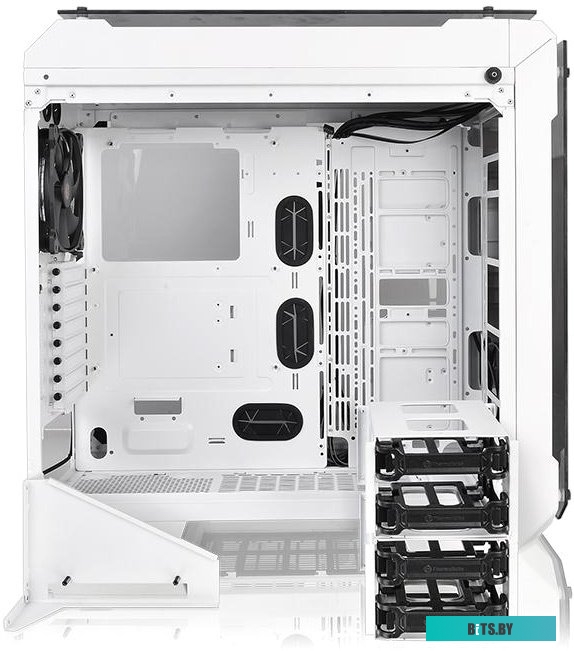 Корпус Thermaltake View 71 Tempered Glass Snow Edition <CA-1I7-00F6WN-00>