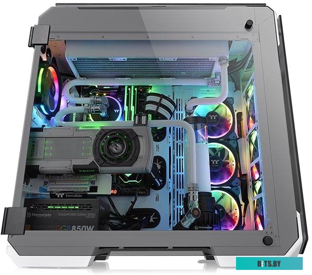 Корпус Thermaltake View 71 Tempered Glass Snow Edition <CA-1I7-00F6WN-00>