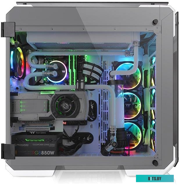 Корпус Thermaltake View 71 Tempered Glass Snow Edition <CA-1I7-00F6WN-00>