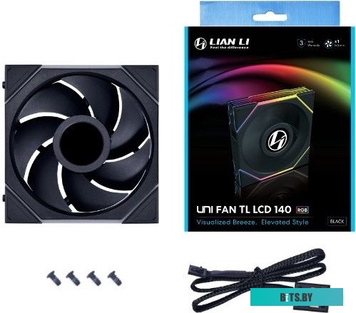 Вентилятор Lian Li Uni Fan TL LCD 140 G99.14TLLCD1B.R0