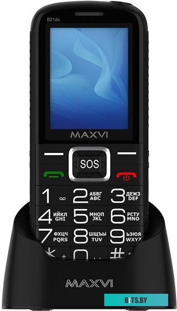 Мобильный телефон Maxvi B21ds (черный)