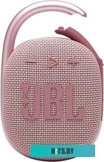 Портативная акустика JBL Clip 4 (розовый) <JBLCLIP4PINK>