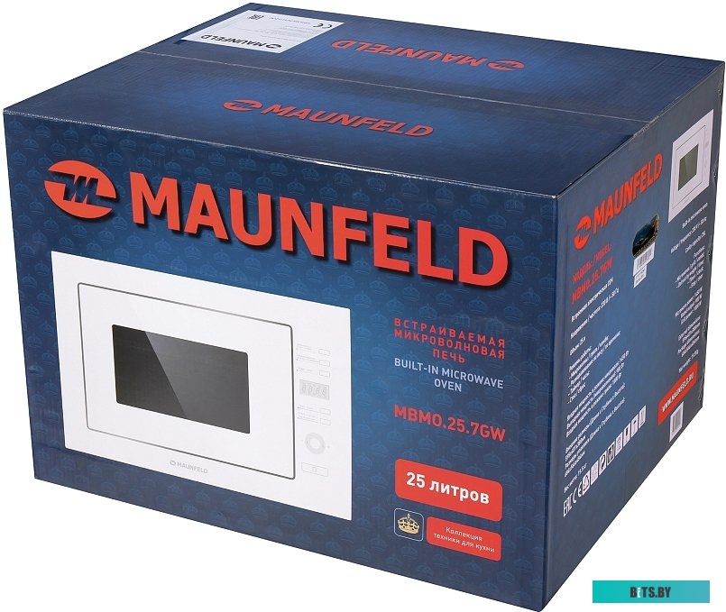 Микроволновая печь встраиваемая MAUNFELD MBMO.25.7GW