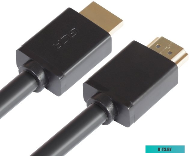 GCR-54242 GCR Кабель питания 2.0m, Евровилка угловая - С13, 3*0,75mm, черный, GCR-54242