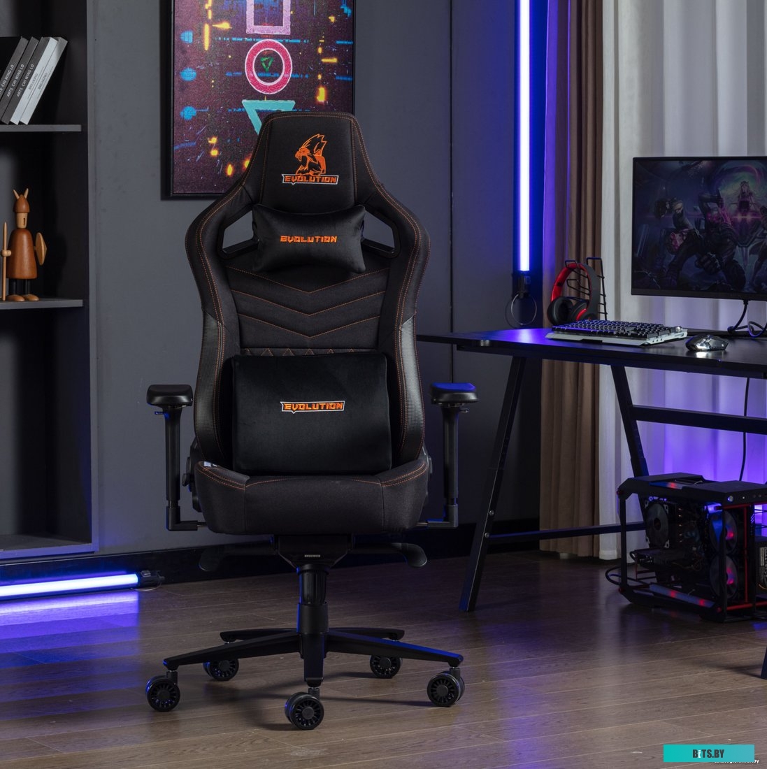42340 4812755007281 Evolution Nomad PRO (черный/оранжевый)