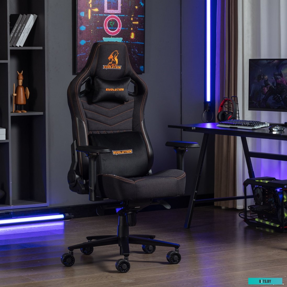 42340 4812755007281 Evolution Nomad PRO (черный/оранжевый)