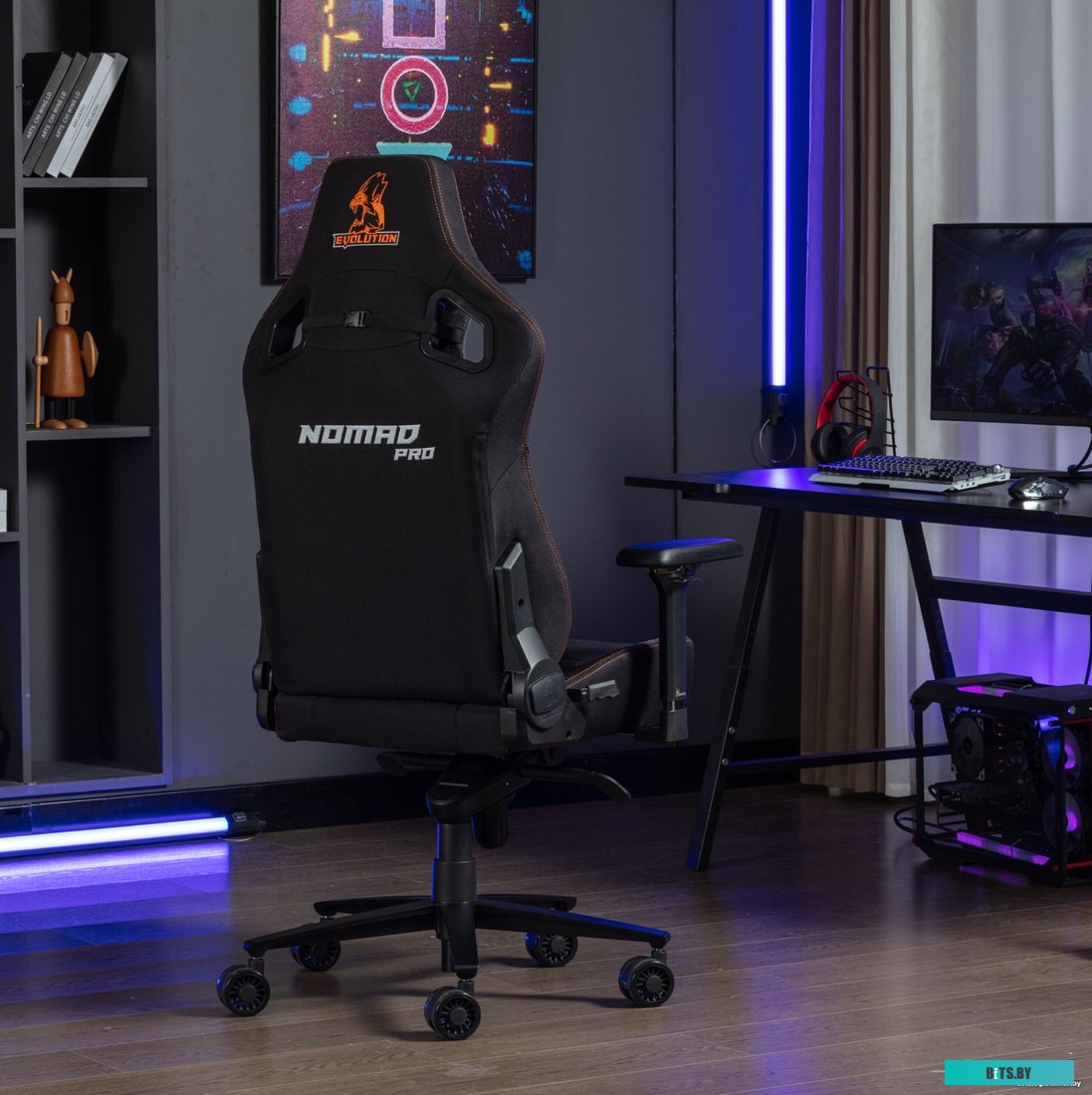 42340 4812755007281 Evolution Nomad PRO (черный/оранжевый)