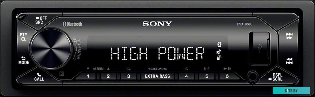 DSX-GS80 Автомагнитола Sony DSX-GS80 1DIN 4x100Вт