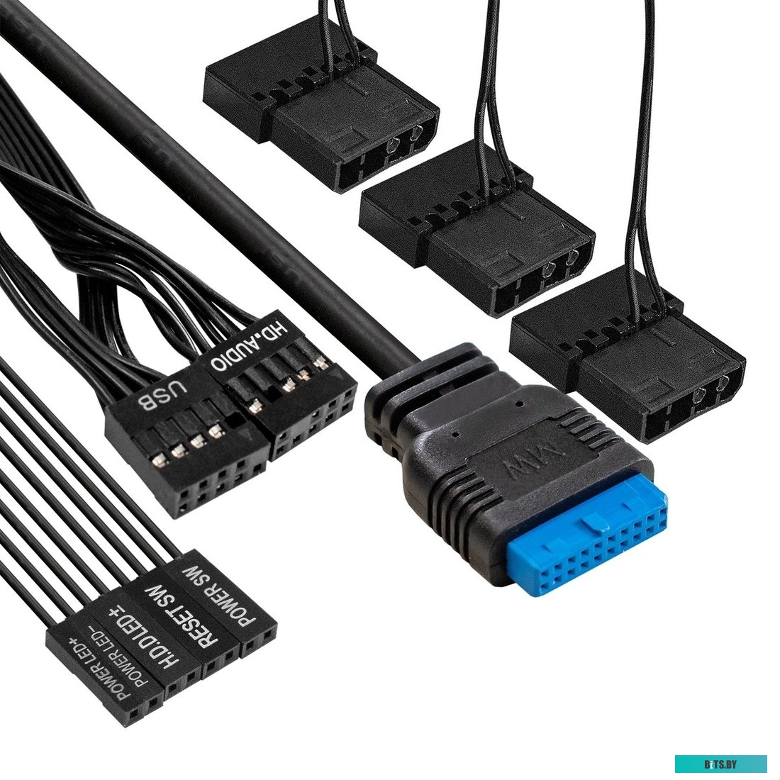 EX294765RUS Удлинитель USB 2.0 ExeGate EX-CCF-USB2-AMAF-5.0F (Am/Af, позолоченные контакты, ферритовые кольца, 5м) <EX294765RUS>