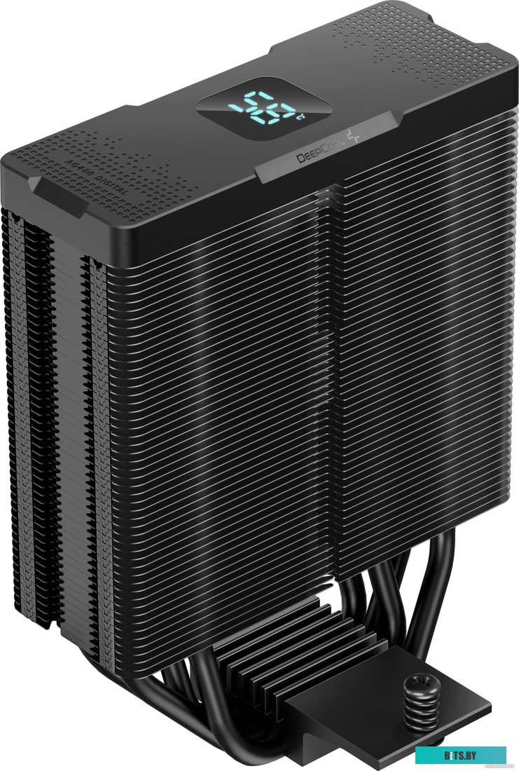 Кулер для процессора DeepCool AG400 Digital ARGB BK R-AG400-BKADMN-G-1