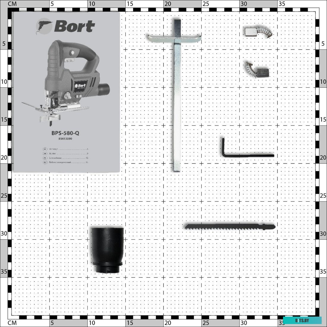 93413090 Лобзик Bort BPS-580-Q [93413090]