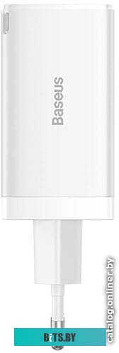 Сетевое зарядное Baseus GaN5 Pro Fast Charger 2C+U 65W (белый)