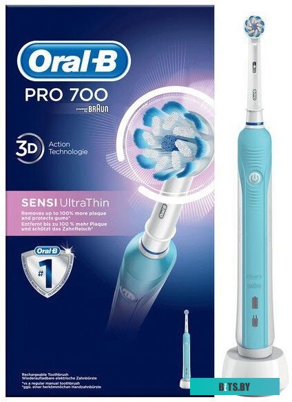 4210201157786 Электрическая зубная щетка PRO 700 SENSI CLEAN ORAL-B