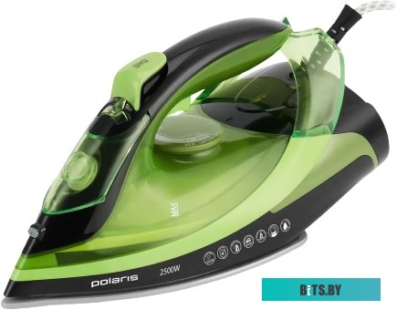 2550AK Утюг Polaris PIR 2550AK 3m 2500Вт зеленый/черный