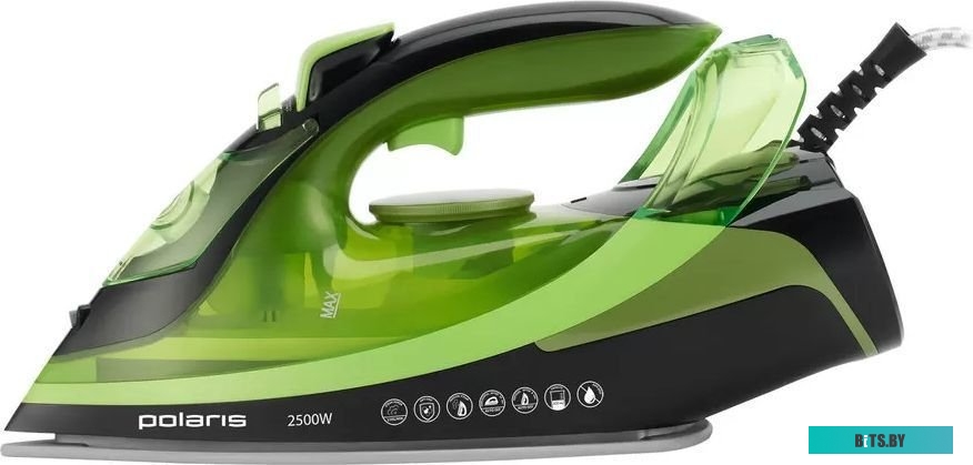 2550AK Утюг Polaris PIR 2550AK 3m 2500Вт зеленый/черный