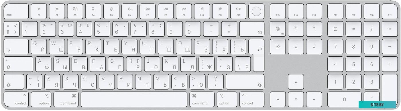 Клавиатура Apple Magic Keyboard с Touch ID и цифровой панелью MK2C3RS/A