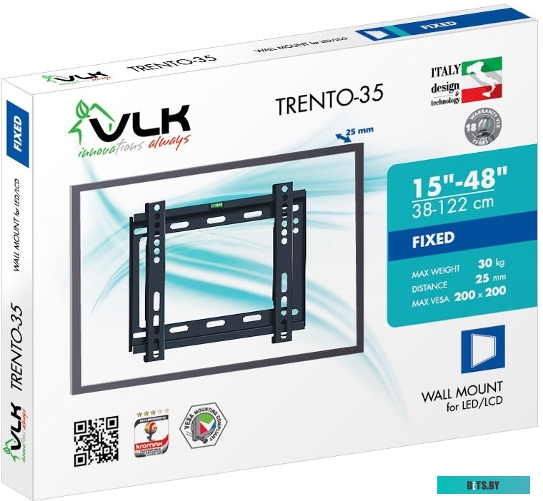 Кронштейн для телевизора VLK Trento-35 (черный)