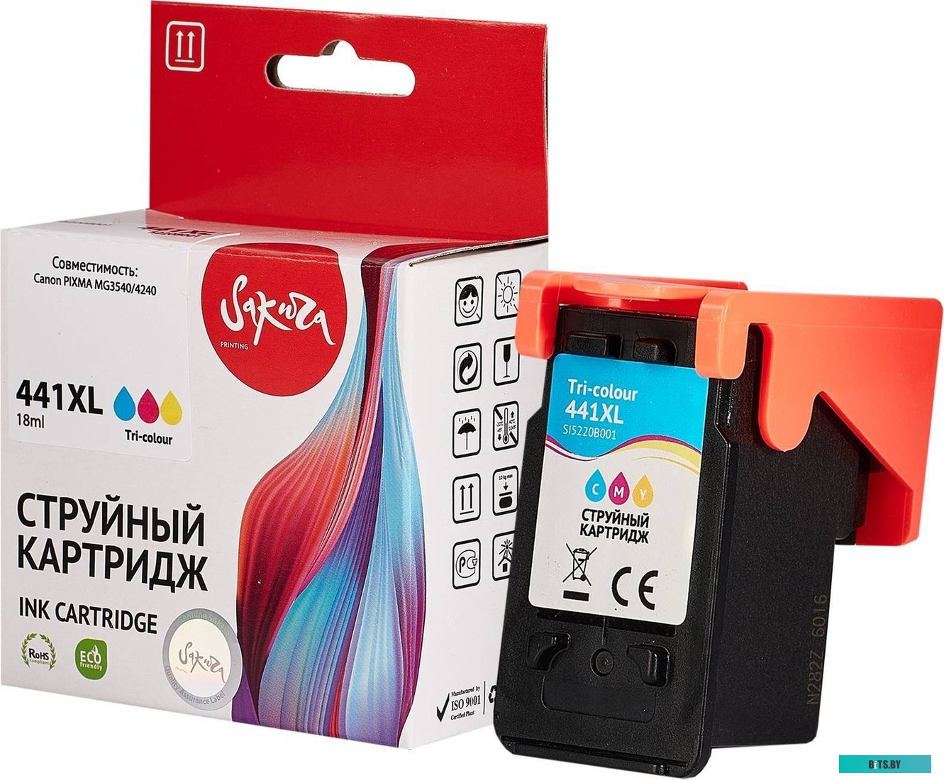Струйный картридж Sakura 5221B001 SI5221B001.