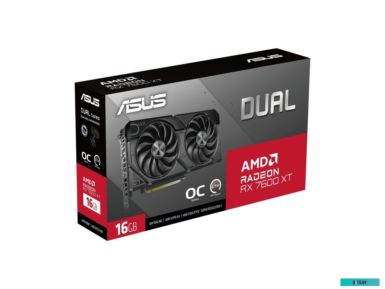 Видеокарта ASUS DUAL-RX7600XT-O16G DUAL-RX7600XT-O16G