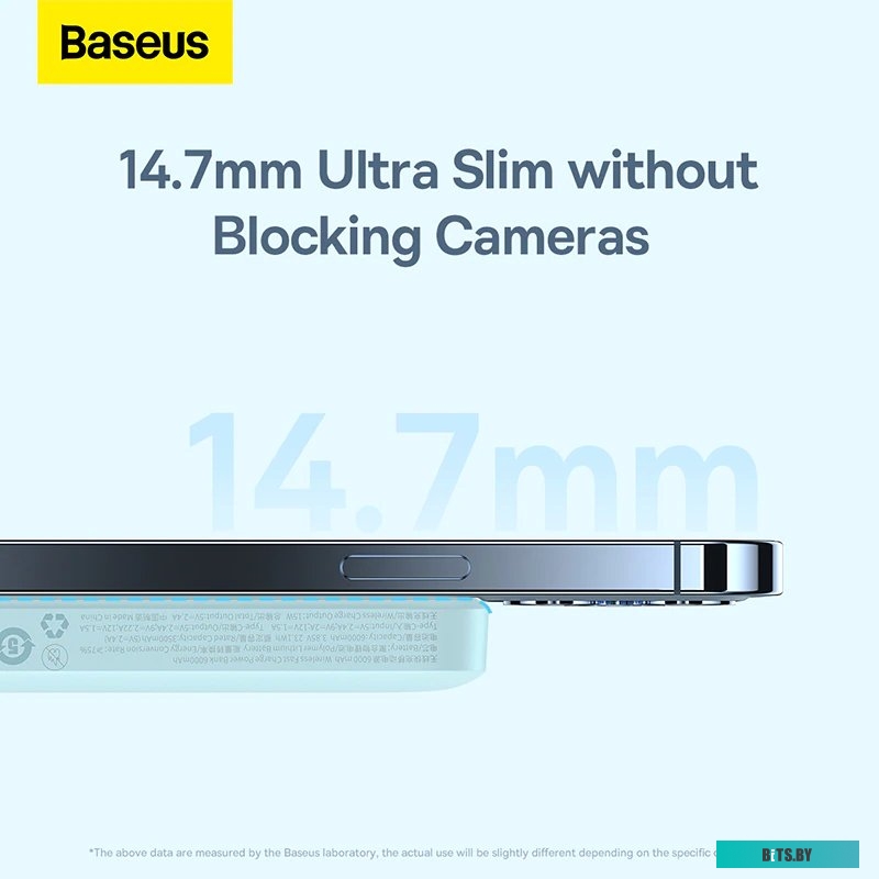 Внешний аккумулятор Baseus PPCX000204 10000mAh 20W Pink Overseas Edition