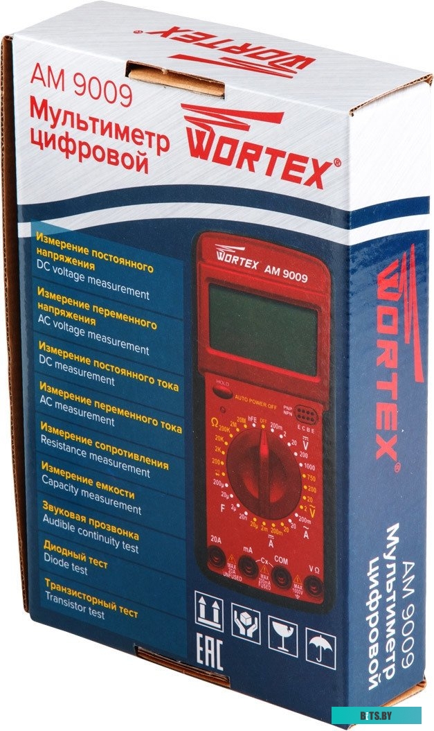 Мультиметр Wortex AM 9009 <AM909000014>