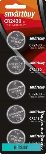 Батарейки SmartBuy CR2430 5 шт SBBL-2430-5B